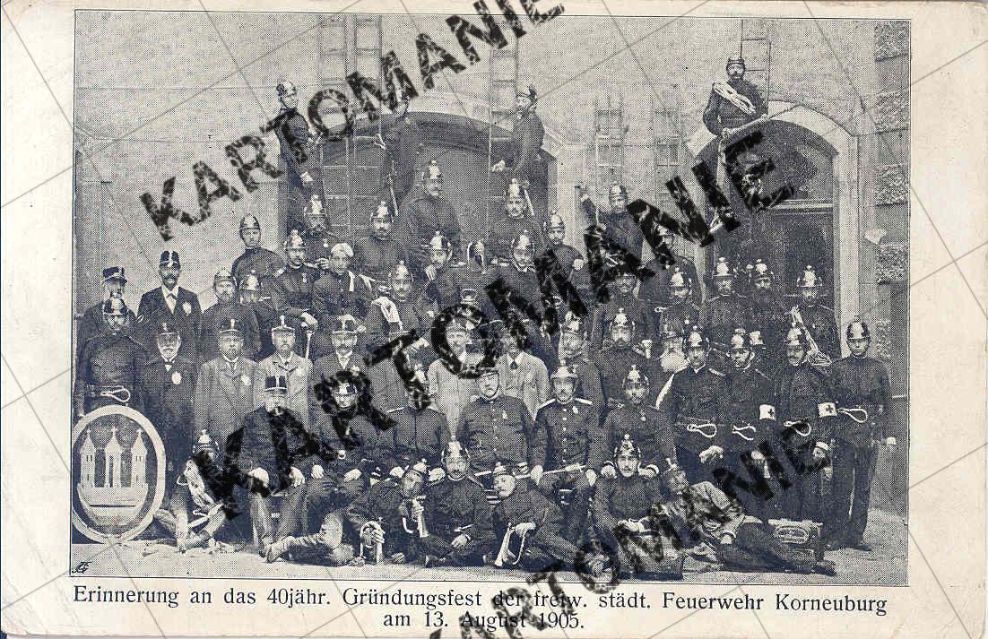 40 jähriges  Gründungsfest Feuerwehr  l905