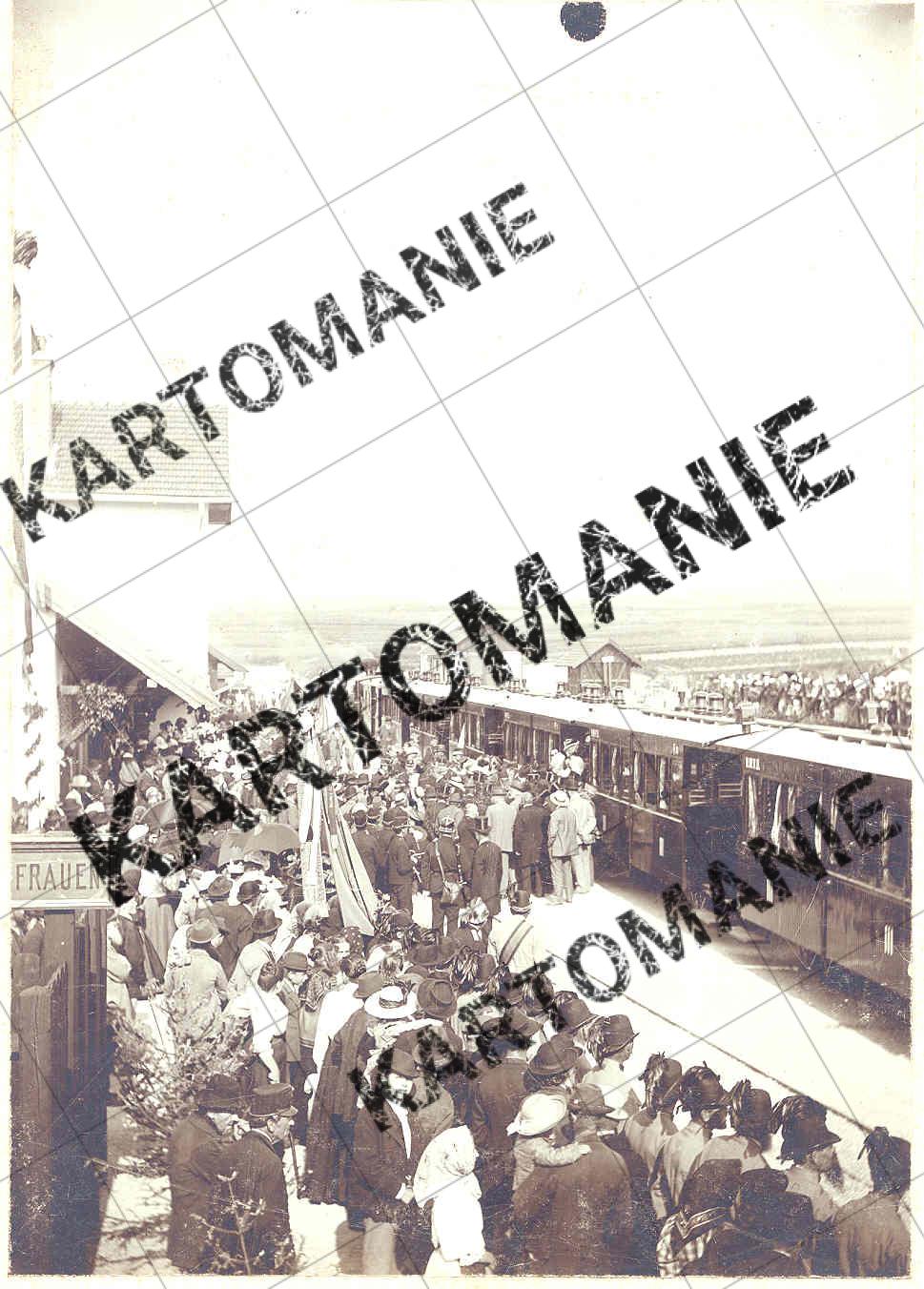 Die erste Bahneröffnung