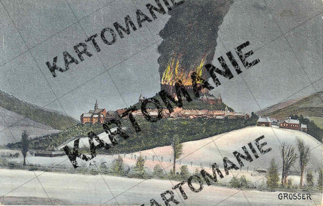 brand schloß liechtenstein  l912