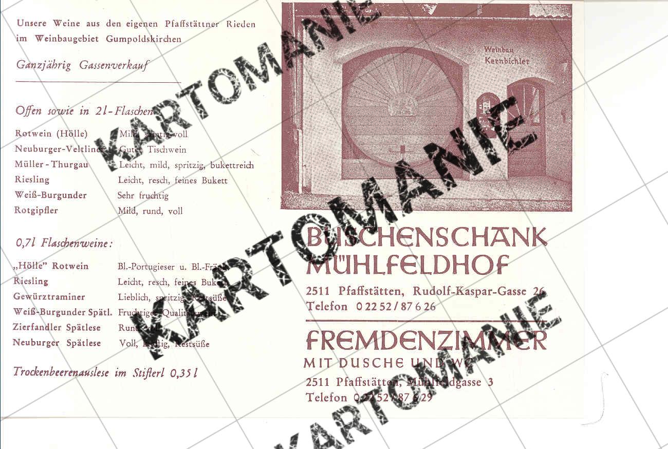 buschenschank  mühlfeldhof