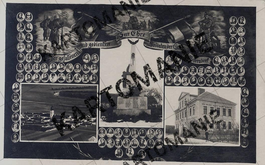gedenkkarte soldaten