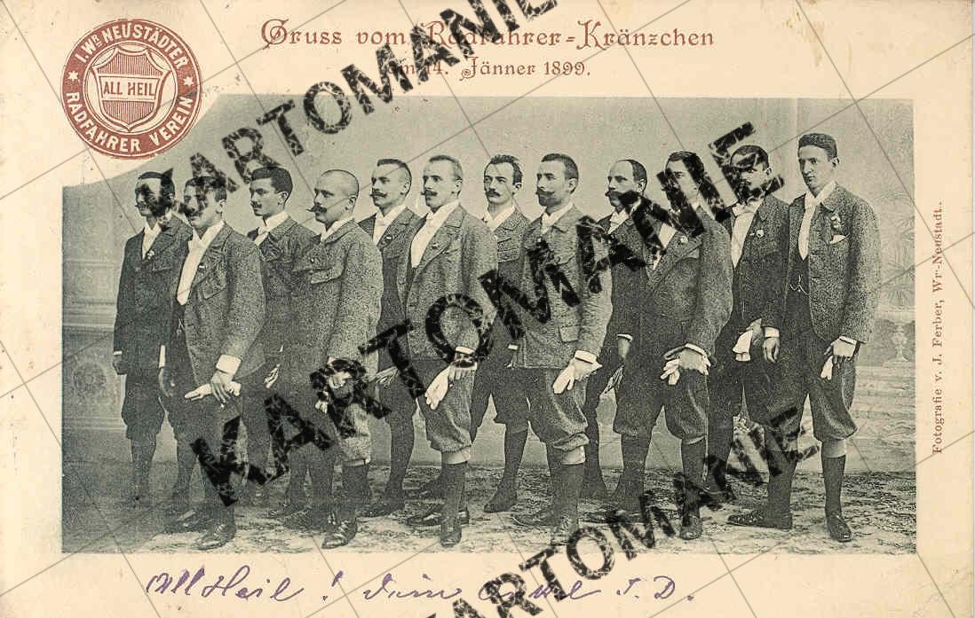 radfahrerkränzchen  l899
