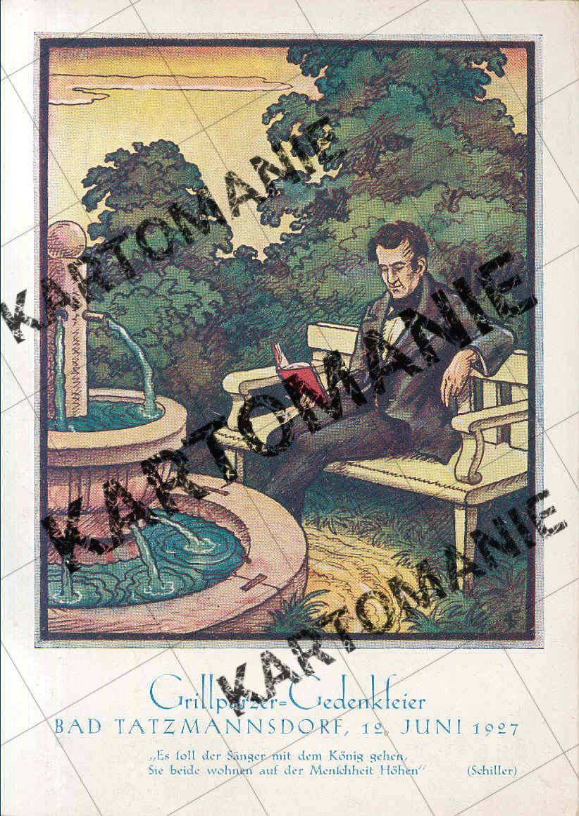 grillparzer  gedenkfeier