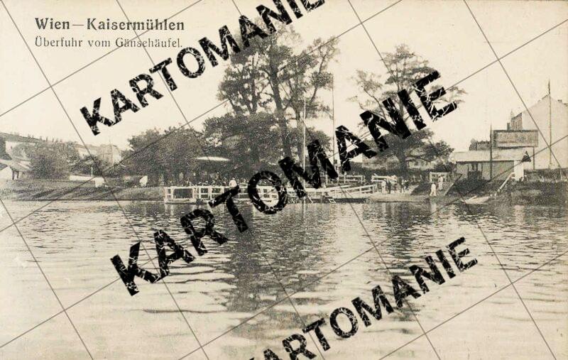 Überfahrt Gänsehäufel