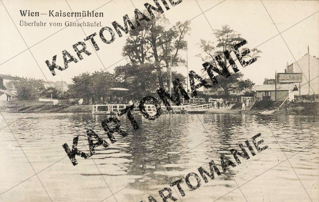 Überfahrt Gänsehäufel