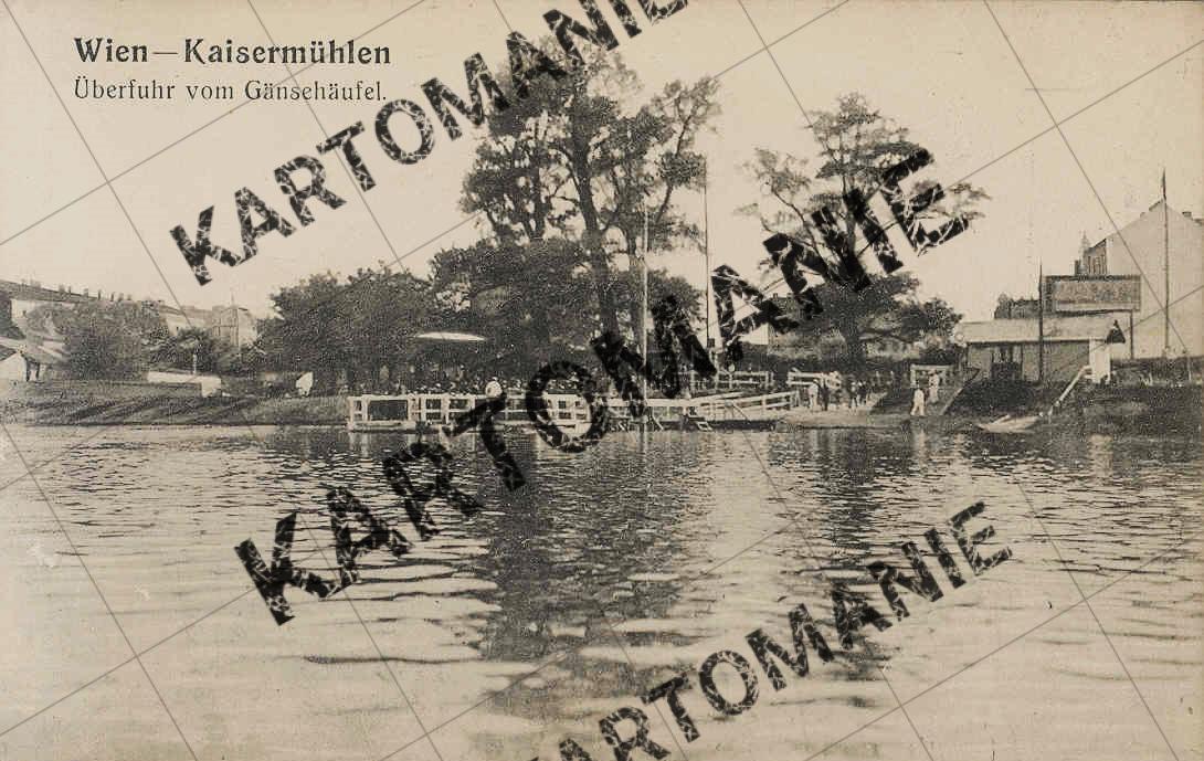 Überfahrt Gänsehäufel