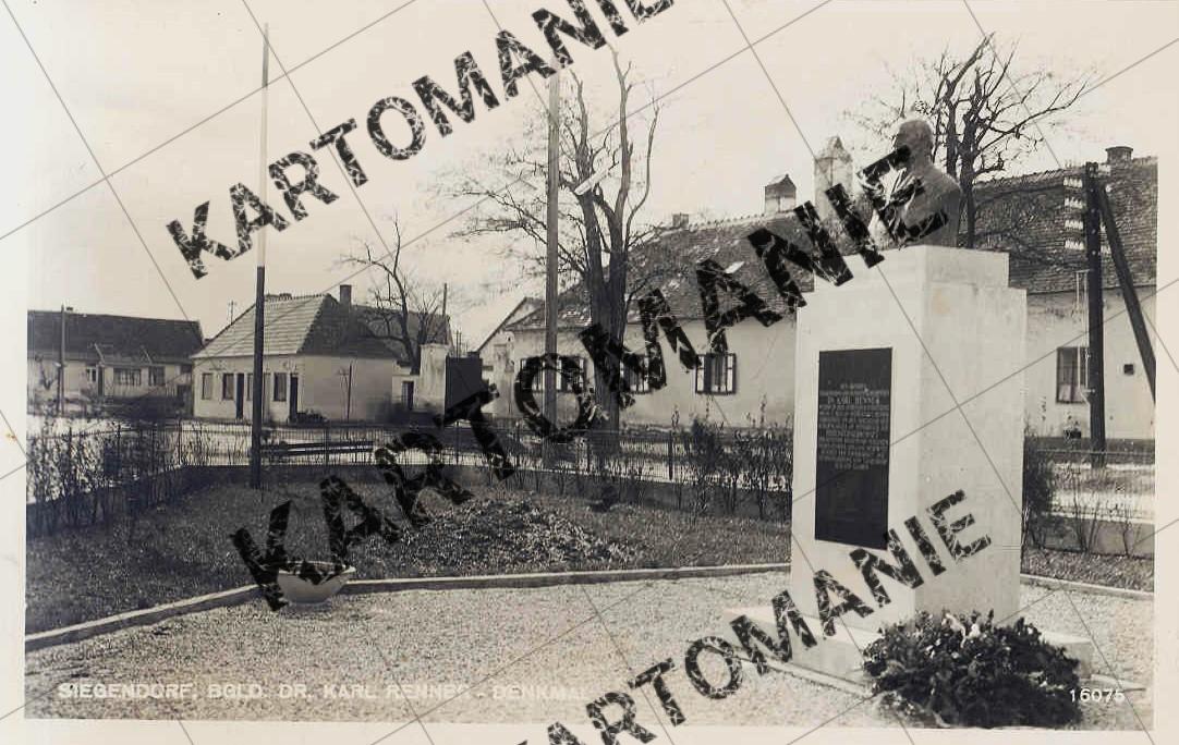 dr k renner  denkmal