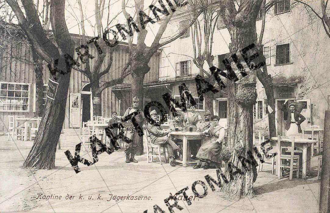 kantine der k uk Jägerkaserne