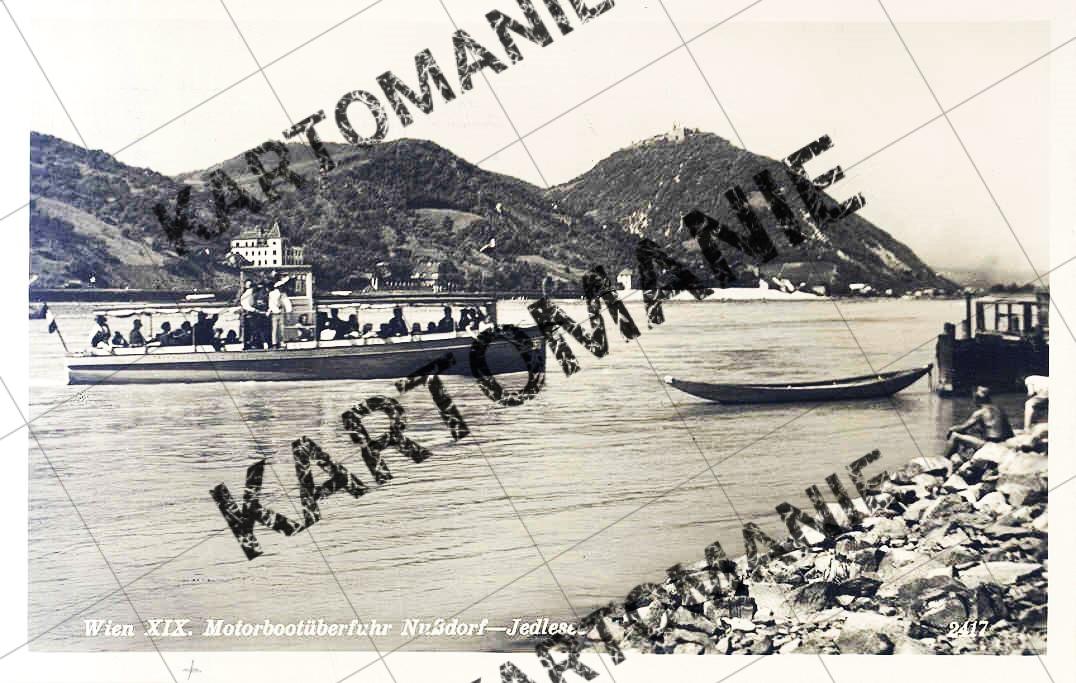 motorbootüberfuhr nach jedlesee